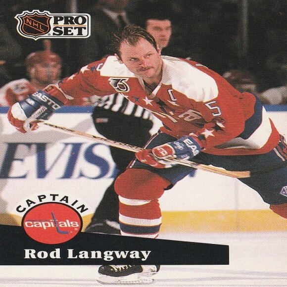 Rod Langway Hockey Card Collection - 3 Card Set - Picture 3 of 4